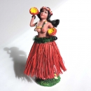 wackel hula mädchen rot